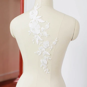 Висококачествен памучен конец, Завързана цвете сватбена рокля главата марлевая облекло кръпка дантелени дрехи и аксесоари сам занаятчийски материали