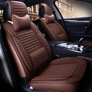 Добро качество! Пълен комплект калъфи за столчета за автомобил BMW X1 E84-2011 дишащи трайни ЕКО седалките на BMW X1 2012, Безплатна доставка