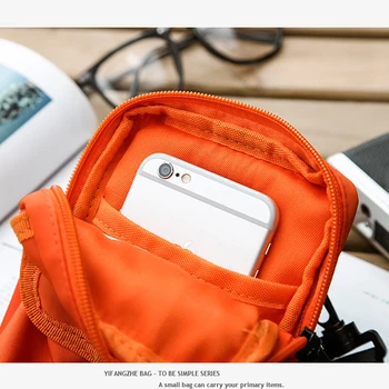 YIFANGZHE Small Crossbody Чанта Fashion Cell phone Bag, Small Phone Storage Pouch чанта с пагон за по мъже /жени