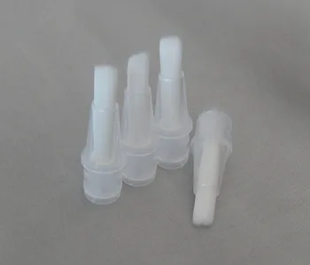 50шт 3 мл PP кръгова устна растежа на миглите течна бутилката, празна тръба гланц за устни, течна основа бутилка за устни за еднократна употреба тръба