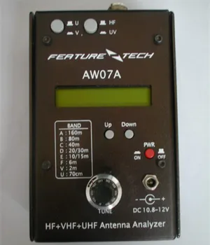 Антена анализатор ХЕМ Радио на къси вълни на радио HF + UV токи radio hand sets многолентови антена анализатор AW07A 1.5-490 Mhz