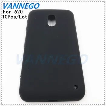 Vannego 10 бр./лот оригинална батерия на делото калъф за Nokia Lumia 620 N620 с бутони за регулиране на силата на звука, захранване +лого