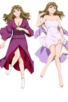 My-HiME Аниме Characters секси момиче kuga natsuki & fujino shizuru хвърли pillow cover body Pillowcase