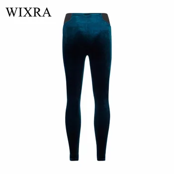 Wixra Basic Pants 2018 пролет лято нови дамски есенни лоскутные кадифени панталони ежедневни велурени панталони молив панталони