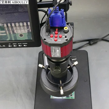 AIBOULLY дигитален микроскоп електронно поддръжка на диагностичен инструмент за увеличаване 200 пъти на 8-инчов дисплей, 2-мегапикселова камера