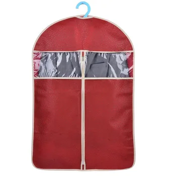 LDAJMW Home Storage прозрачен капак облекло прахоустойчив костюм на кутията нетъкан Висящ органайзер чанта за съхранение на гардероб сортиране S M L