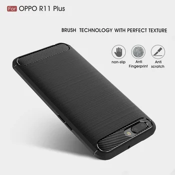 WolfRule Phone Case OPPO R11 Plus Cover устойчив на удари Силикон матиран стил Case For OPPO R11 Plus Case For R11 Plus Fundas 6.0