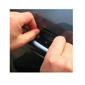 Автомобилна врата купа стикер врата копчето защитно фолио автомобили дръжка защитно фолио екстериор 4шт кола-стайлинг