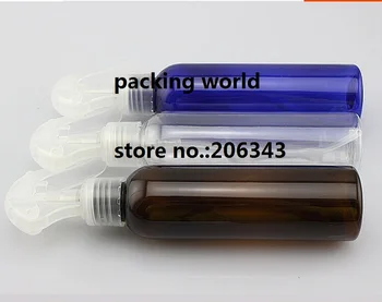 Пластмасова бутилка домашен любимец 150ml с помпа спрей форми на мишката за бутилки спрейера на вода / тонер / мъгла използвана за козметика