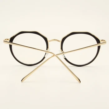 NOSSA отлични женски мъжки рамки за очила ежедневни прозрачна модни рамки за очила самоличността на реколта оптични рамки на очила за късогледство