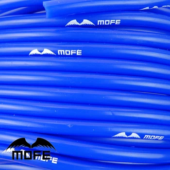 Mofe 6 мм силиконов маркуч вакуум горещ син на 10 метра дълга силиконова тръба