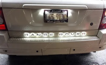 2x регистрационен номер LED Light White Land Range Rover Sport Freelander 2 LR2 Discovery Series 3 Discovery Series 4(CA293)