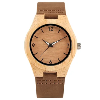 Wood Watches Women Top Brand Luxury Wooden Bamboo кварцов часовник Lady Standard Numbers Chic Hands ръчни часовници за женски спортове