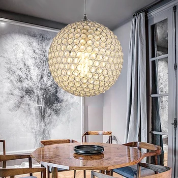 K9 кристални висящи кристални осветителни тела висящи лампи спалня модерен минималистичен луксозен хотел ресторант бар топката