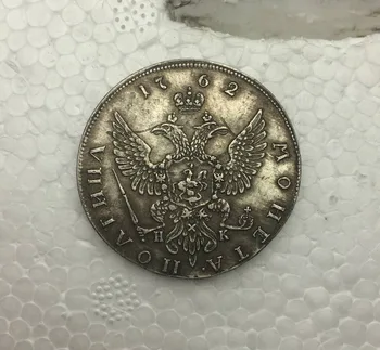 1762 руски монети месинг серебрение осъществяване на стари монети
