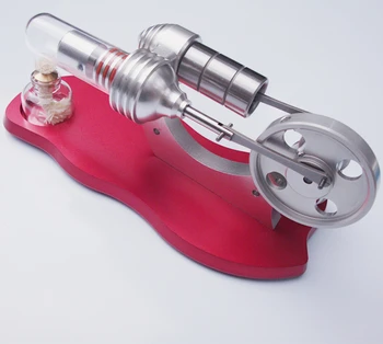 M14-03-L Stirling Engine Motor Model Mini Генератор с цветни led образователни играчки комплекти