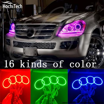 за Mercedes-Benz GL-Class X164 GL450 super brightness colorshift RGB angel eyes halo ring аксесоари за подреждане на автомобили, въз основа на 2007-2012