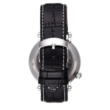 Top brand Skeleton Tourbillon автоматични механични часовници мъжки луксозни бизнес мъжки ръчен часовник самостоятелно wind Relogio Masculino