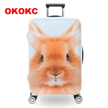 OKOKC Сладка Катерица багажа защитни капаци еластична количка за пътнически куфар с чанта прах 18-30 