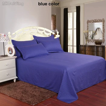 Pure White Star Hotel Bed Sheet Памук Сатен Плосък Sheet 160x240cm/200x240cm/230x240cm/240x260cm Size Mattress Cover Sheets