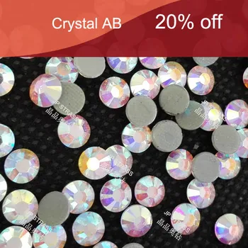 Ss16 4 мм Crystal AB облекло мотив кристали за предаване на данните; ирландски танци кристал предаване;diamond камък, hot fix strass дизайн