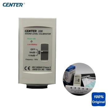 Точен и лесен за използване звуков тестер калибратор измерване на нивото на шума калибратор (94 db/114 db) център-326