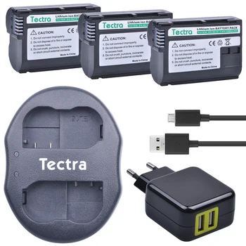 Tectra 3шт EN-EL15 ENEL15 Bateria 