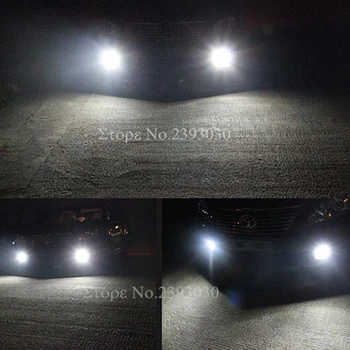 BOAOSI 2x H11 LED Samsung 2835SMD проектор фарове и светлини DRL 10W +Canbus декодери безпогрешно за Mercedes W211 W212 W164 W221