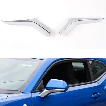YAQUICKA 2 бр. / компл. кола за задно виждане Огледало за обратно виждане притежателя ленти покритие за Chevrolet Camaro 2017+ външни аксесоари за автомобил-стайлинг