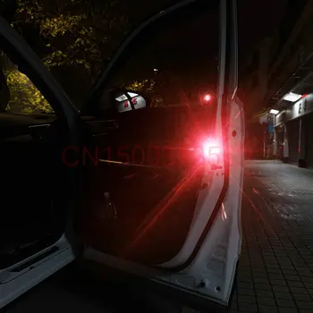 4X wireless Red LED Car door warning light indicator avoid crash strobo flash signal light For Acura ILX MDX NSX RDX RLX TLX