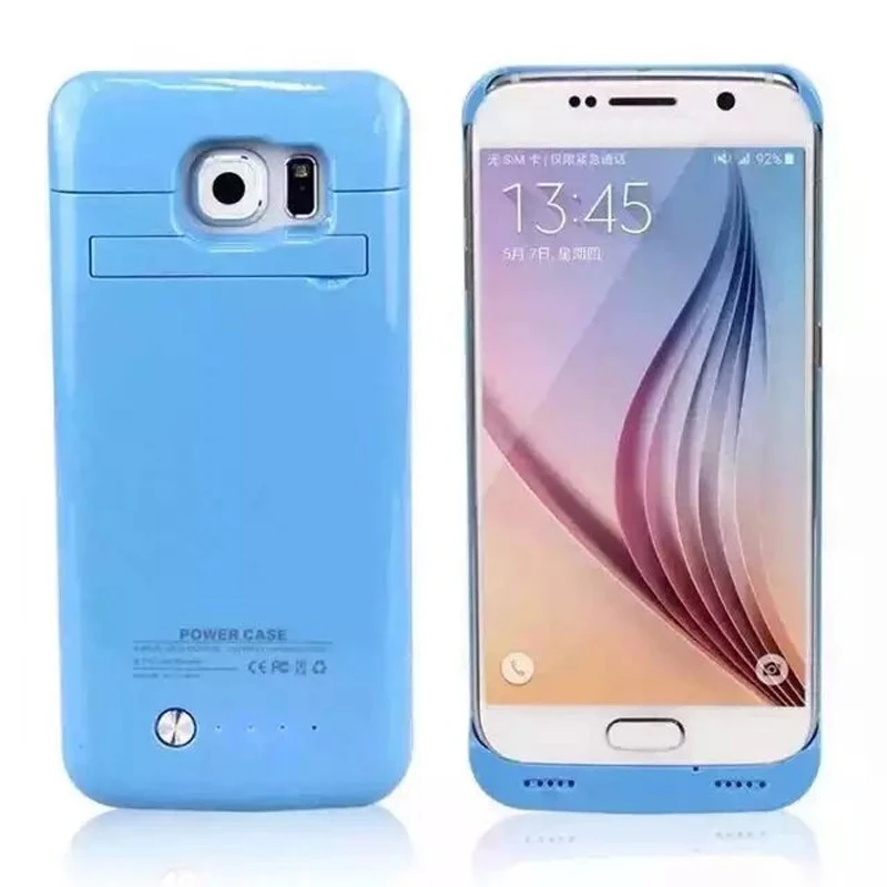 За Samsung S6 Power Case 4200mAh External Battery Charger, Battery Case Galaxy S6 Backup Charger
