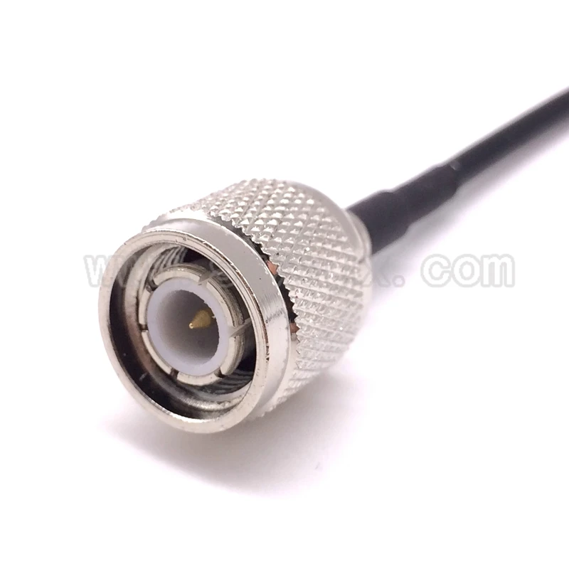 1 бр. RF конектор RF коаксиален кабел TNC мъжки СОС мъжки директен RG174 косичка кабел 30 cm бърза доставка