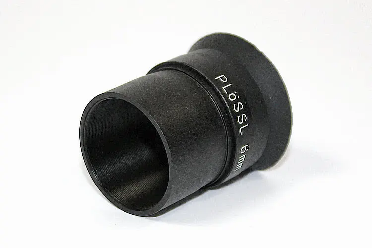 Телескоп окуляр Astro телескоп 1.25 инча многослоен Plossl окуляр 6 mm обектив с филтрираща нишка алуминиева сплав и оптичен