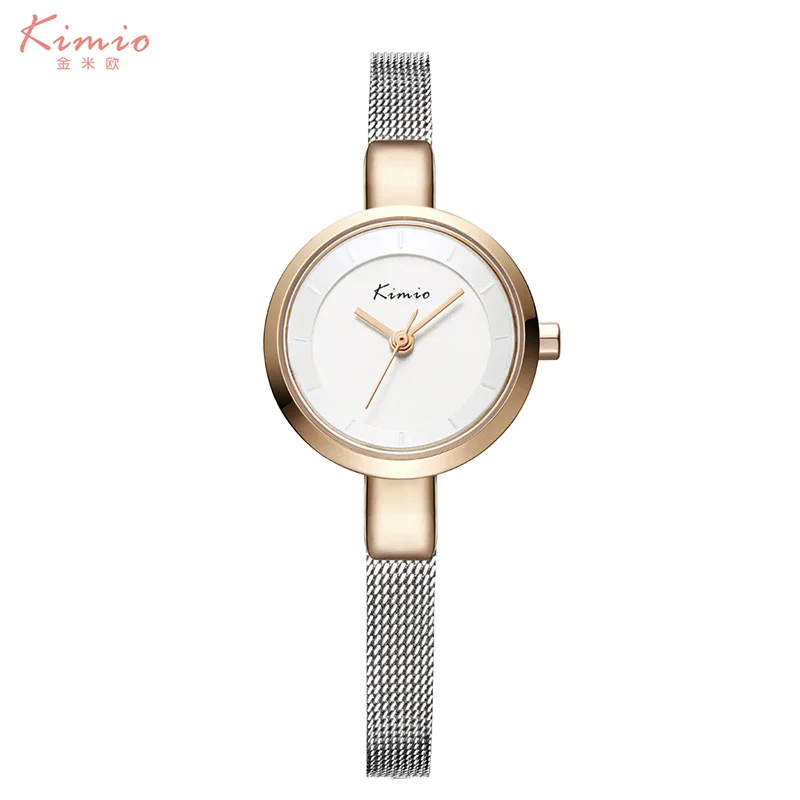 KIMIO дамски кварцов часовник гореща елегантна окото гривна група дамски Ръчни часовници прост дизайн на роклята часовници 2017 женски подарък часовник