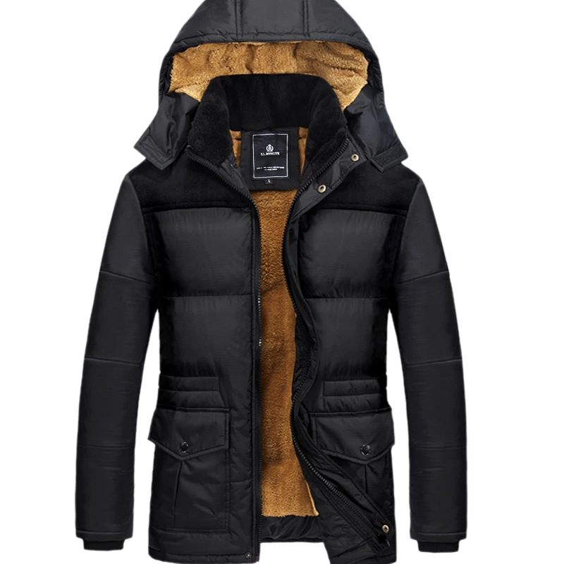 размер M-5XL зимно яке за мъже мъжко зимно яке марка мъжки дрехи casacos masculino гъст зимно палто