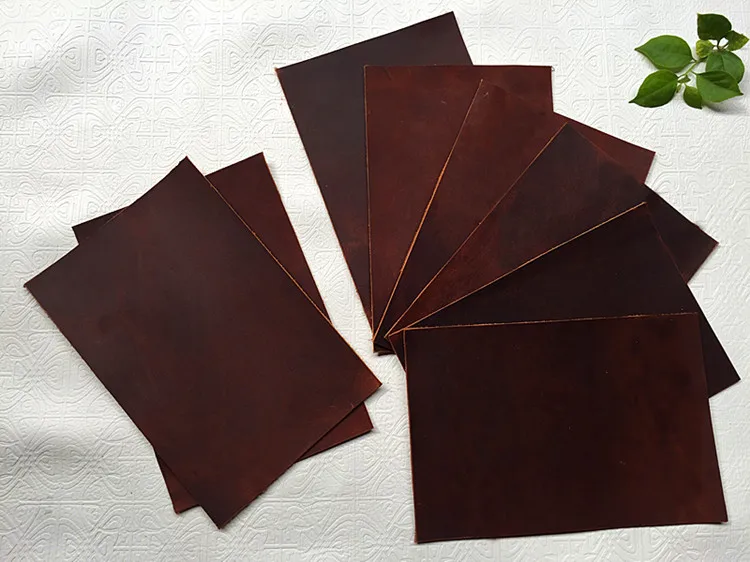 Crazy horse leather САМ manual coffee leather restoring ancient ways of material дебелината на кожата 2.0 мм