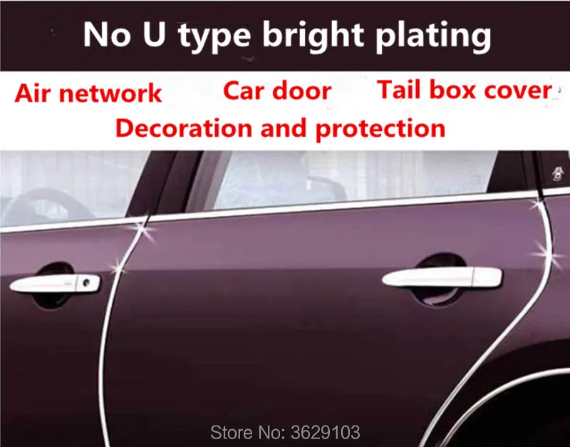 U Style decoration strip Grille Chrome car Automotive Air conditioning car outlet-стайлинг за Jaguar xf xe x-type xj s-type XJR