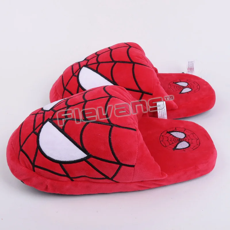 Супергерой Батман Супермен Дэдпул Спайдърмен плюшени обувки у дома зимните чехли за деца на жените и мъжете
