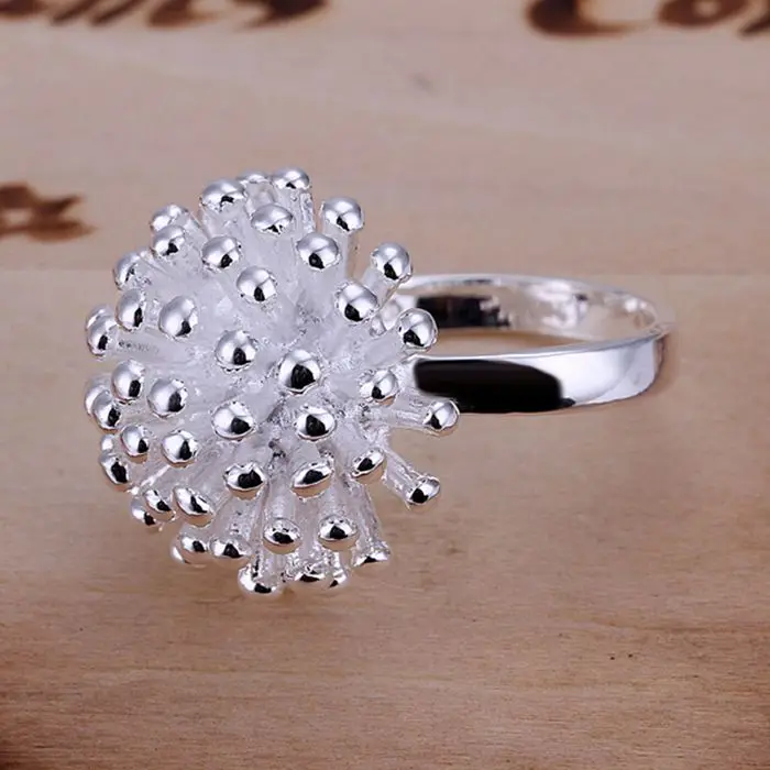 Продажба на едро 925 бижута със сребърно покритие пръстени, 925, бижута със сребърно покритие мода бижута, фойерверки пръстен SMTR001