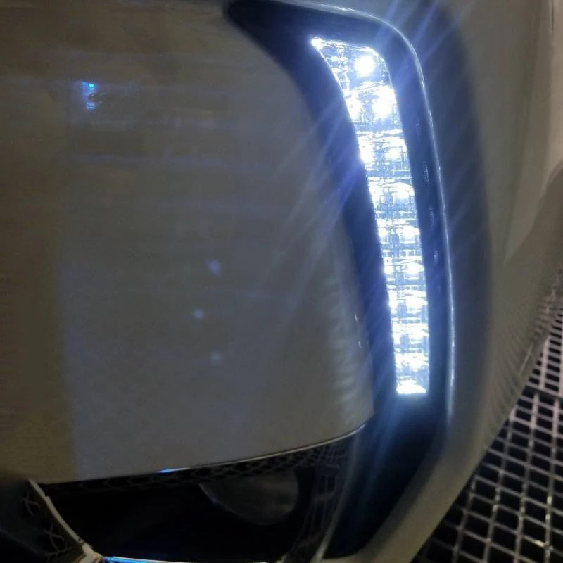 SUNKIA 2 бр. / компл. оформление на автомобила дневен ходова светлина с функция за мигач за Forester 2013-2016 Car Daylight LED DRL