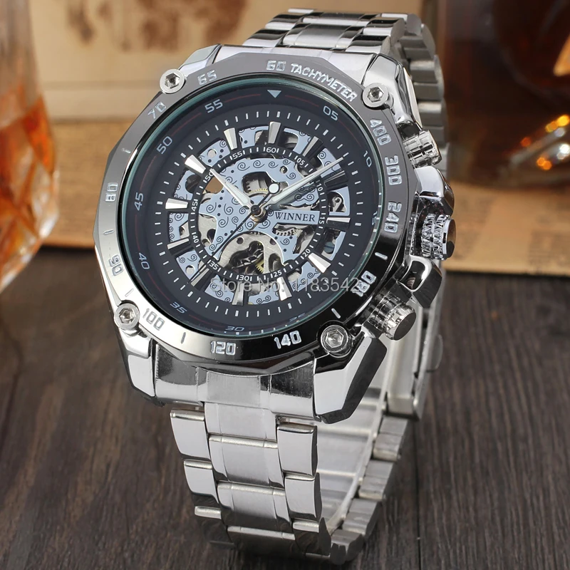 Нов бизнес часовници мъжки завод магазин високо качество на автоматична мъжки часовници Безплатна доставка WRG8068M4T2