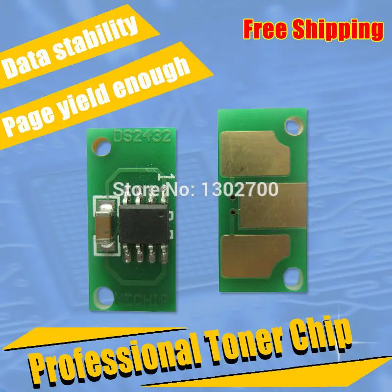 16шт 4062213 тонер касета чип за Konica Minolta Magicolor 7400 7440 7450 7450ll 7450llGA powder refill reset EXP версия