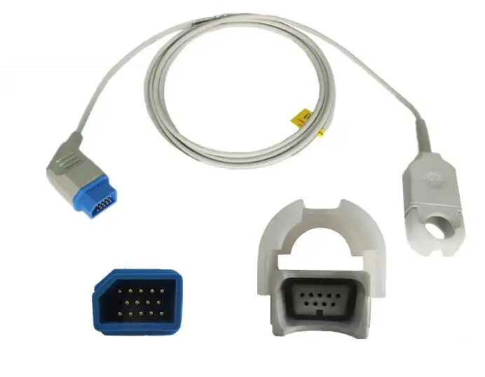Безплатна доставка Compatibe за Nihon Kohden BSM-2300,2301 2351 2303 Series 14 Pin to DB9 Пин Spo2 Extension Spo2 Adapter Cable TPU