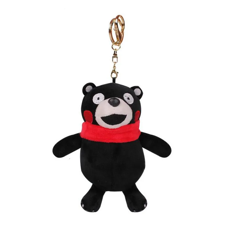 2016 нов аниме Xiongben County талисман Кумамон да остане очарователни плюшени кукли карикатура на черна мечка меки плюшени играчки търговия на Дребно